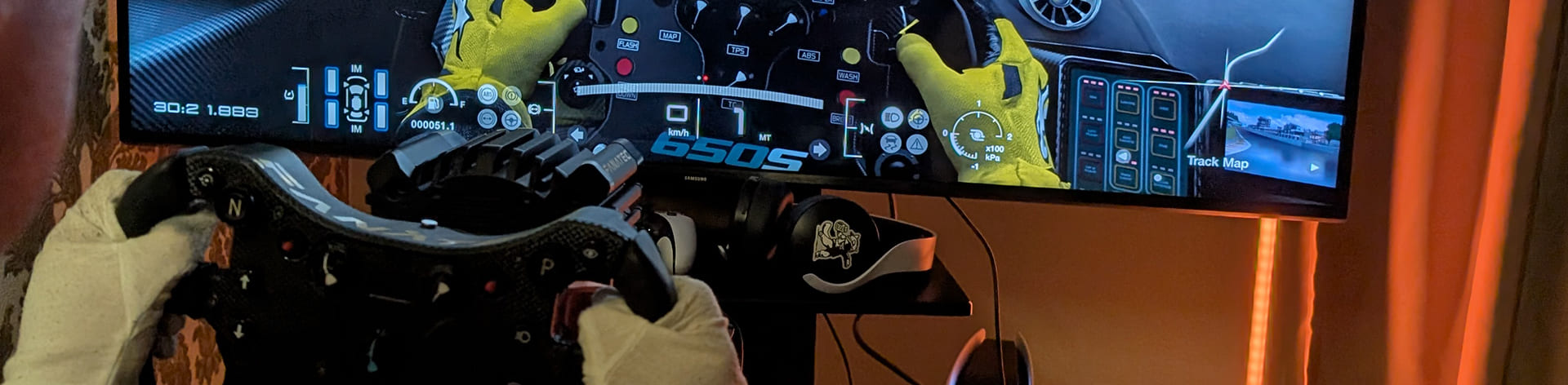 Fanatec DD Pro / Fanatec CSL DD налаштування бази та керма для гри Gran Turismo 7