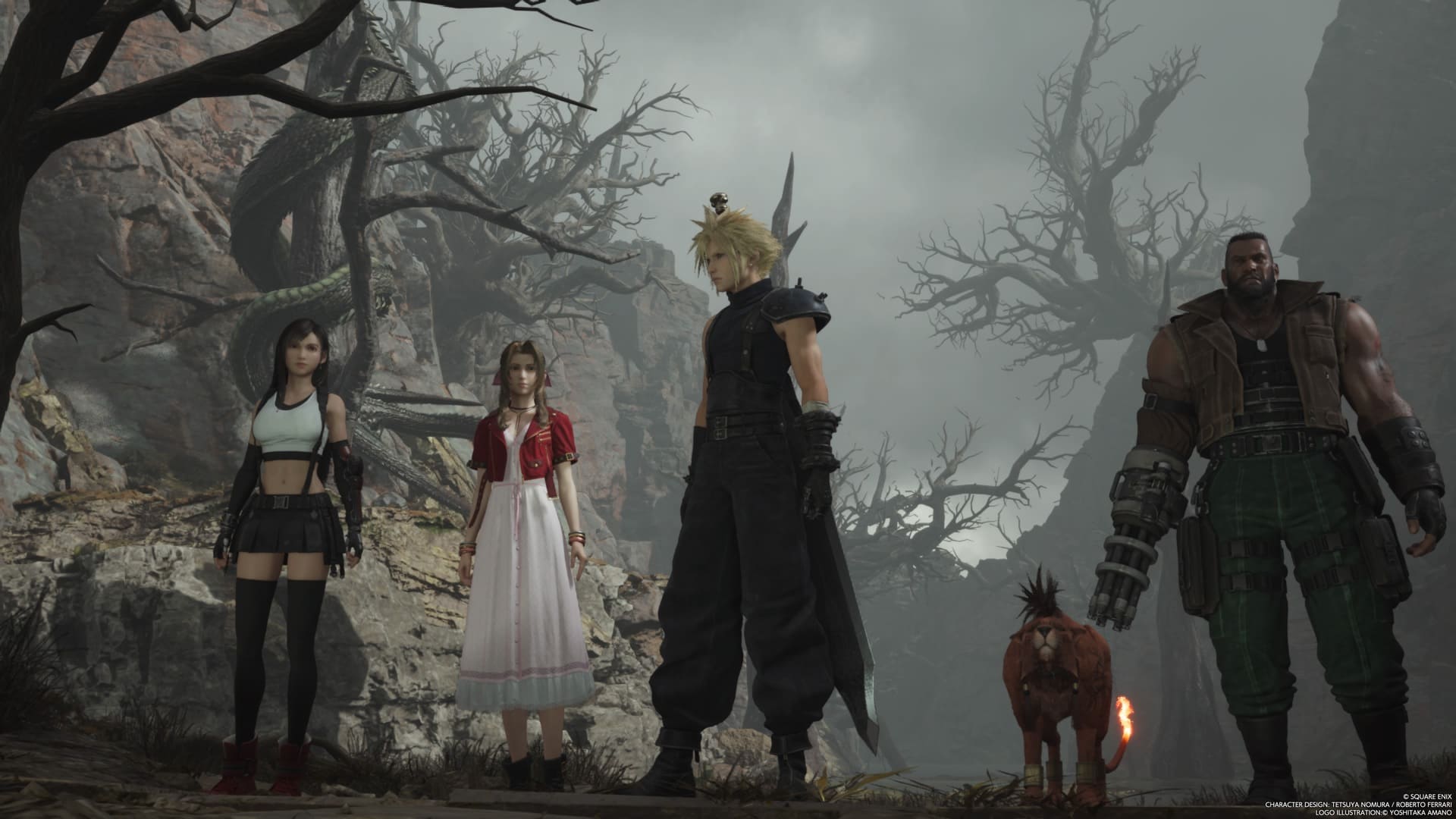 final fantasy 7 rebirth. Final Fantasy characters. Cloud, Tifa, Aerith, Bareth and others
