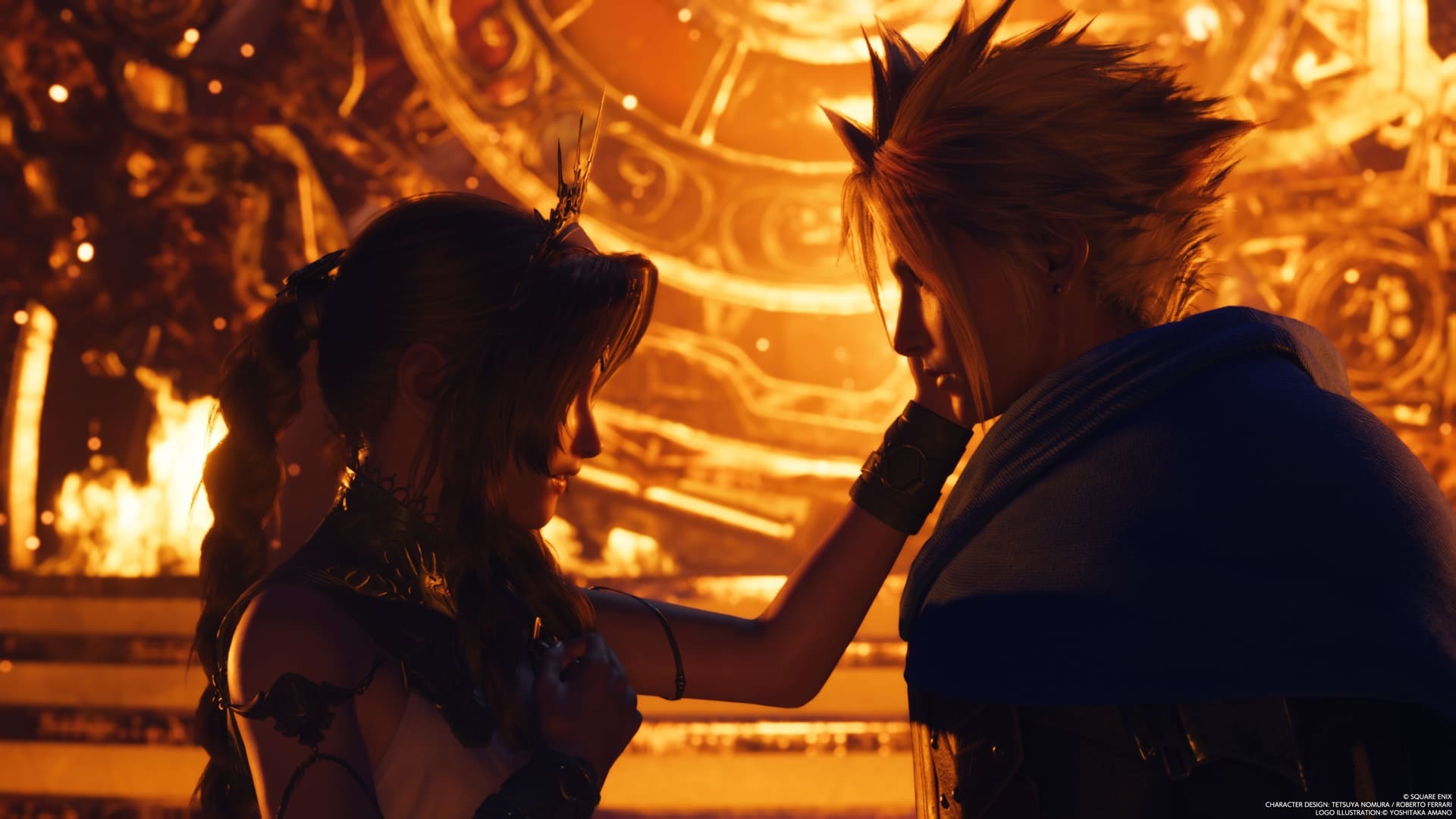 final fantasy 7 rebirth. Final Fantasy characters Cloud and Aerith