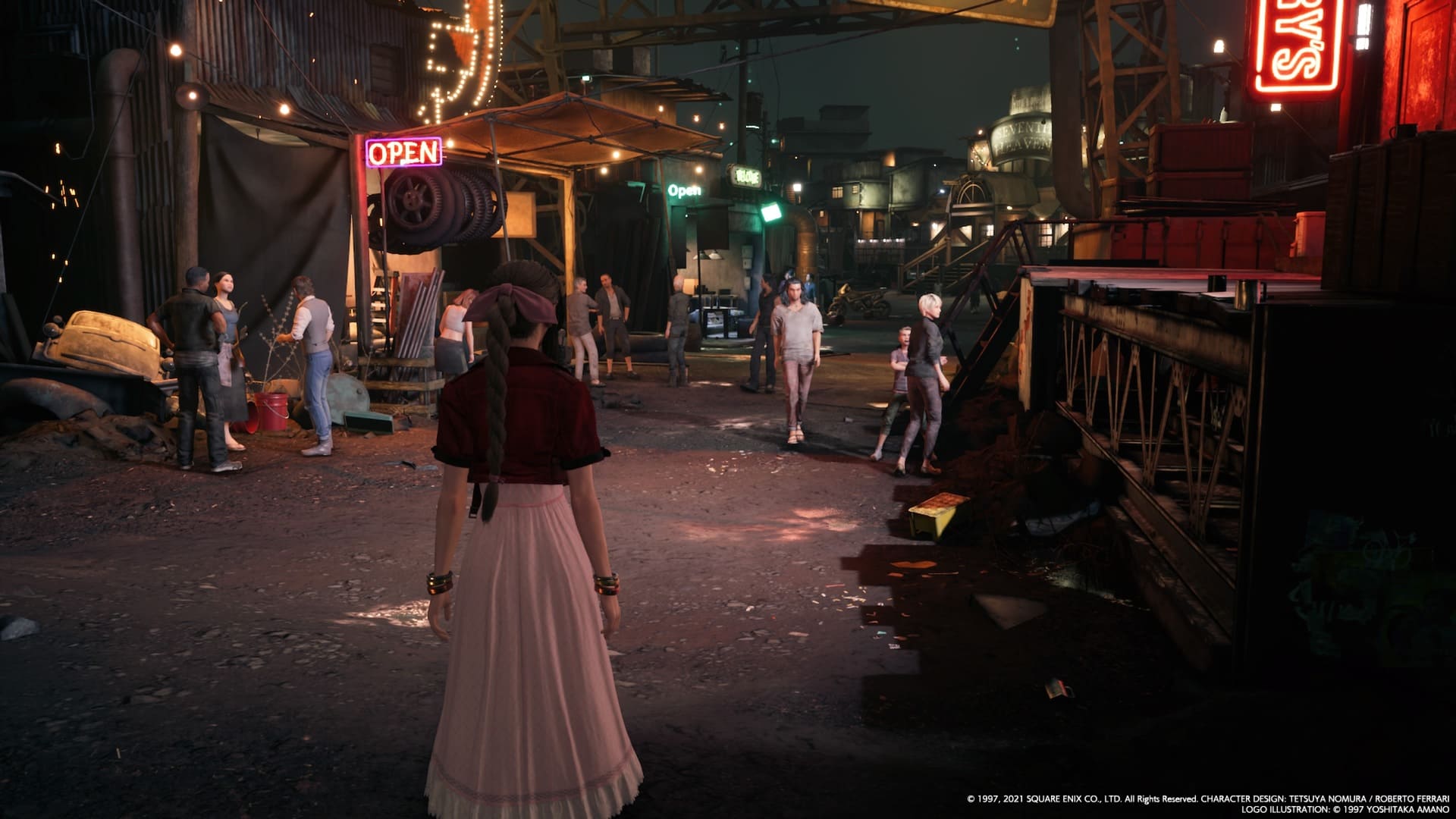 final fantasy 7 rebirth. Final Fantasy characters. Cloud, Tifa, Aerith, Bareth and others
